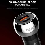شارژر فندکی فست شارژ LDNIO C1 36W PD+QC3 + کابل Type-C