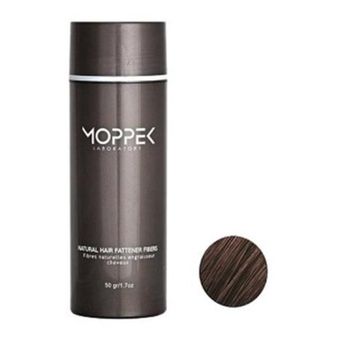 پودر پرپشت کننده موی سر موپک MOPPEK قهوه ای تیره حجم 50 گرم