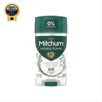 مام صابونی میچام Mictchum اورجینال بدون آلومینیوم رایحه چوب چدار و تمیزی حجم 76 گرم