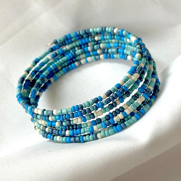 النگو فنری مهره آبی