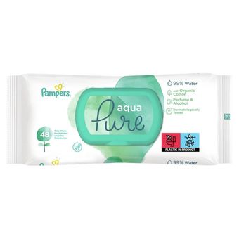 دستمال مرطوب کودک پمپرز PAMPERS مدل agua pure