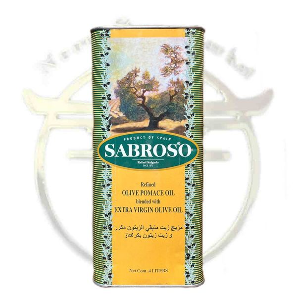 روغن زیتون سابروسو 4لیتر
