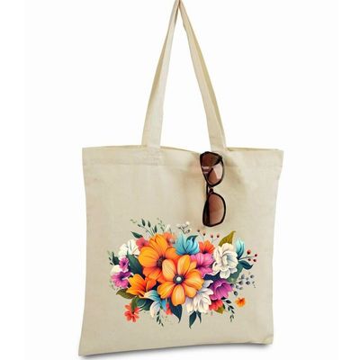 بگ پارچه ای 45×40 مدل دسته گل