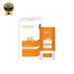 ضدآفتاب استیکی استلین Estelin اورجینال ویتامین سی و نیاسینامید حجم 20 گرم