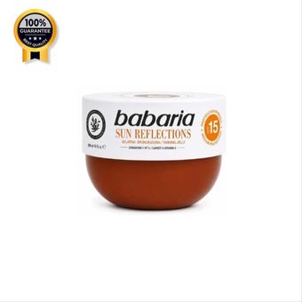 ژل برنز کننده باباریا Babaria اورجینال هویج Spf15 حجم 300 میل