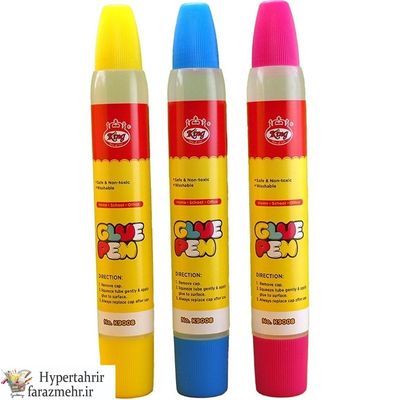 چسب مایع دو سر کینگ (KING) کد 9006 حجم 40 میلی گرم