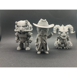 ست فیگور کلکسیونی Fallout Chibi و Wasteland