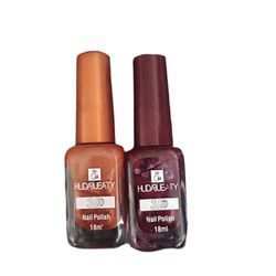 لاک ناخن 3D هدی بیوتی Huda beauty بسته دو عددی کد 02