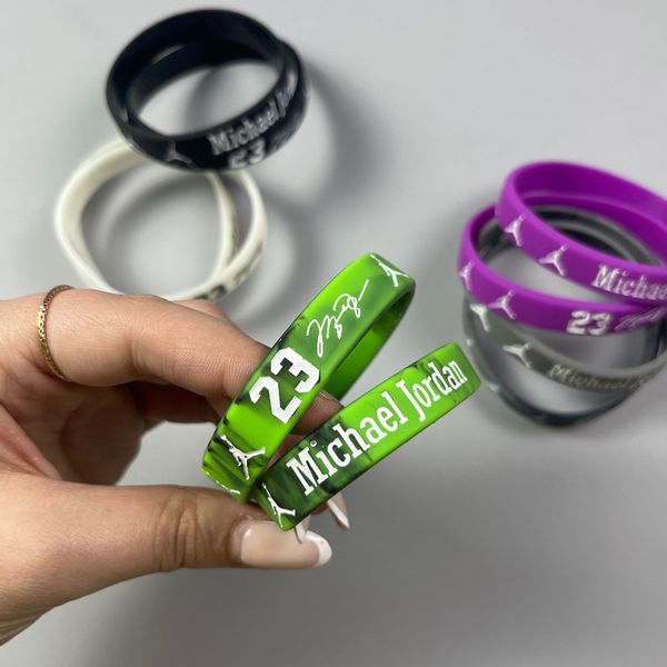 دستبند سیلیکونی 23 michael jordan