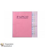 پوشه کیسه ای -کاور پاپکو  (papco) شفاف A4 (بسته 100 عددی) رنگبندی نوار  رنگبندی (سفید-آبی-قرمز-سبز-زرد پرتقالی -مشکی )