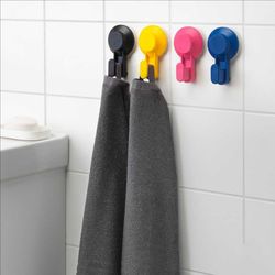 آویز حوله ایکیا IKEA مدل TISKEN بسته 4 عددی