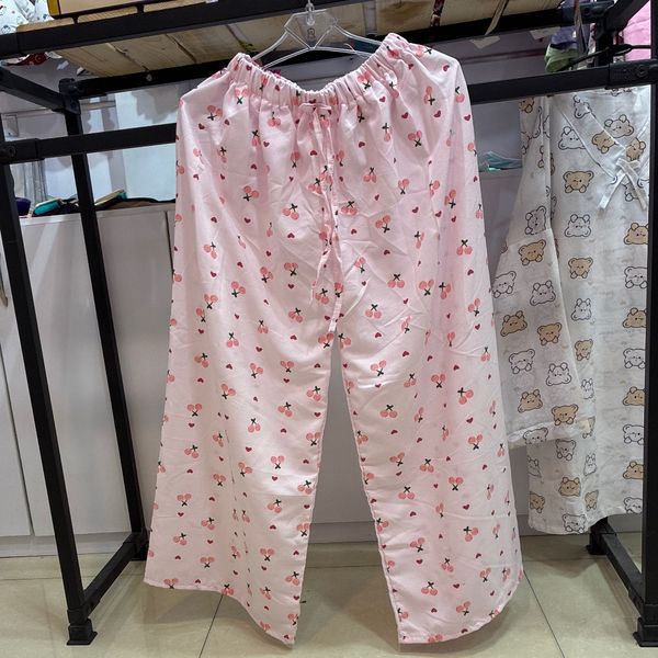 لباس خواب دو تیکه سایز بزرگ نخی کد2