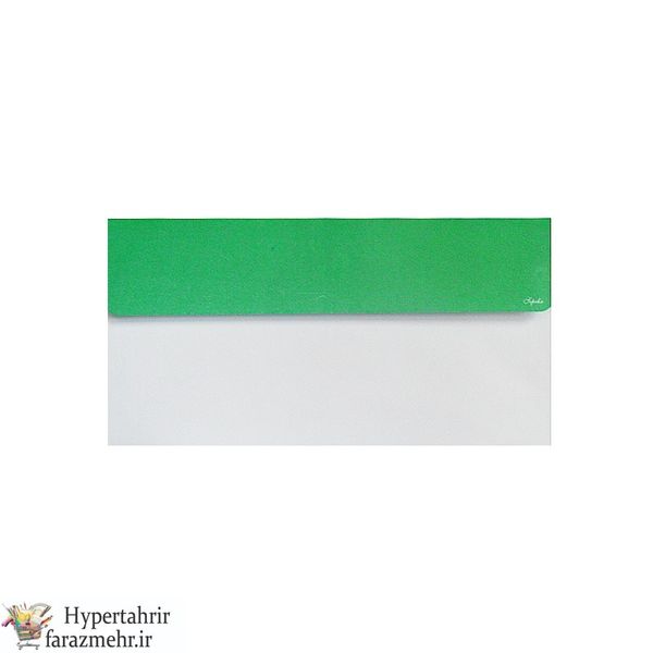 پاکت نامه کاغذی لبه رنگی  مدل ملخی رنگبندی ( سفید- قرمز- آبی- زرد - سبز -نارنجی -سرمه ای)
