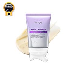 کرم ضد چروک گردن رتینول و کلاژن آنوا Anua اورجینال لیفت کننده و سفت کننده حجم 80 میل