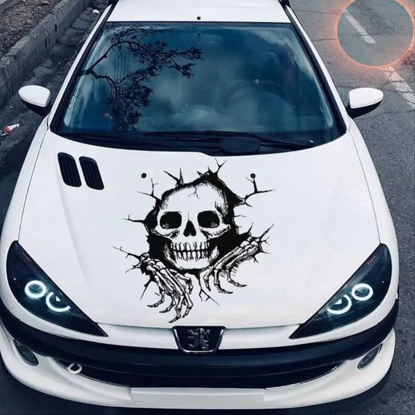 برچسب بدنه خودرو طرح اسکلت کد َA01