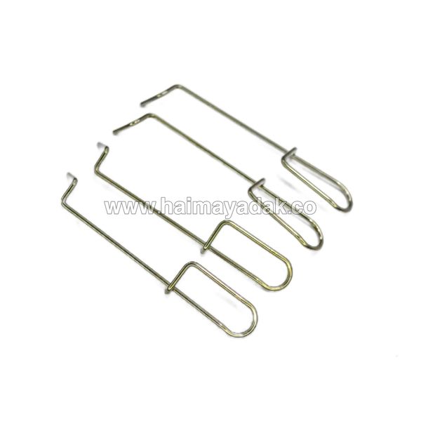 فنر نگهدارنده لنت ترمز عقب اچ سی کراس شرکتی (دست 4عددی)