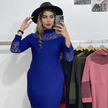 پیراهن یقه گیپورزنانه