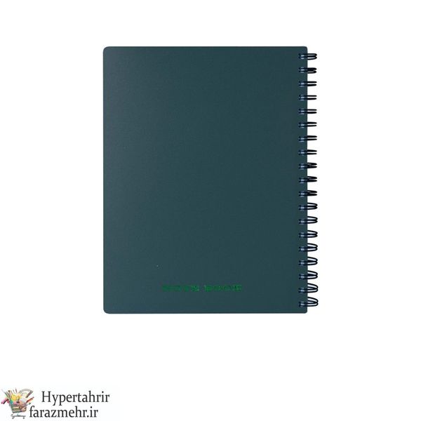 دفتر پاپکو ( Papco ) وزیری 200 برگ کد : A4-632 رنگبندی ( گلبهی-زرد-طوسی روشن-یشمی-طوسی تیره-سرمه ای-بنفش-زرشکی)