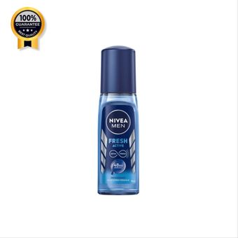 مام اسپری مردانه نیوآ Nivea اورجینال فرش اکتیو Fresh active حجم 75 میل