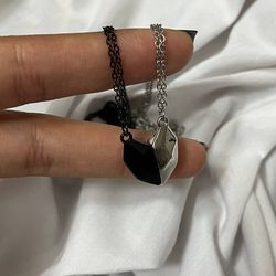 گردنبند ست قلب مگنتی