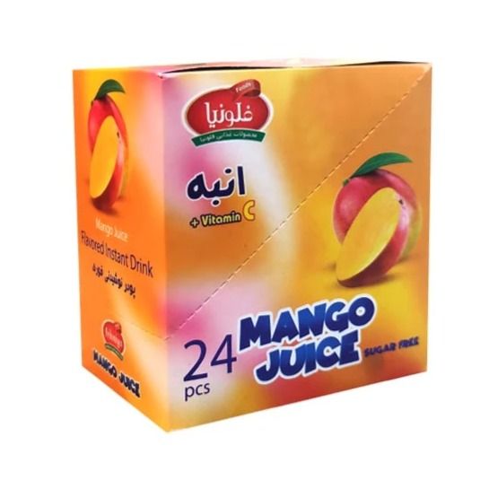 پودر شربت فوری انبه- ساشه -24عددی