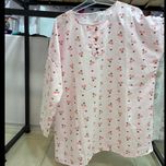 لباس خواب دو تیکه سایز بزرگ نخی کد2