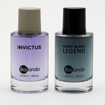 عطر جیبی مردانه بایلندو مدل INVICTUS و MONT BLANC LEGEND