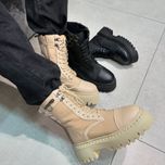 نیمبوت کاپشنی بالا زیپ کد 262