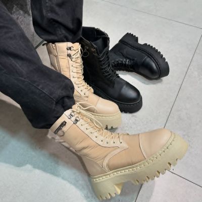 نیمبوت کاپشنی بالا زیپ کد 262