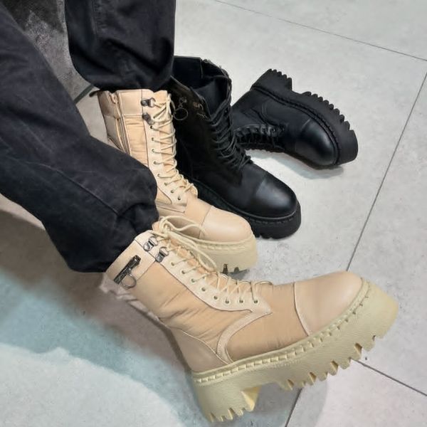 نیمبوت کاپشنی بالا زیپ کد 262