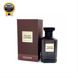 ادکلن ایتالین لدر فراگرنس ورد Fragrance World اورجینال رایحه Memo Paris Italian Leather حجم 80 میل