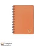 دفتر یادداشت پاپکو (Papco) کد A6-605 رنگبندی (بی رنگ-قرمز-نارنجی-دودی-زرد-سبز-فسفری-فیروزه ای-آبی-بنفش-سرخابی-صورتی )