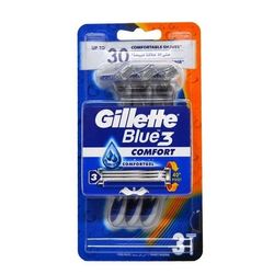خودتراش 3 لبه ژیلت Gillette مدل Blue 3 Comfort بسته 3 عددی