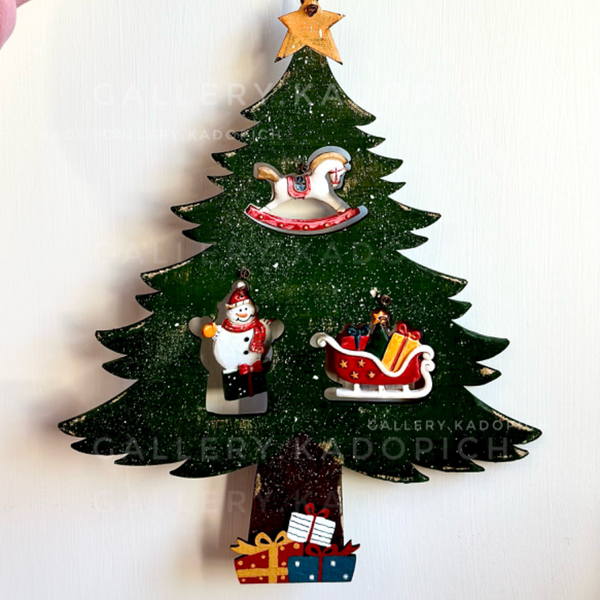 آویز روی در و درخت کریسمس🎄