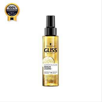 سرم مو ترمیم کننده قوی گلیس Gliss اورجینال مدل Ultimate Oil Elixir حجم 100 میل