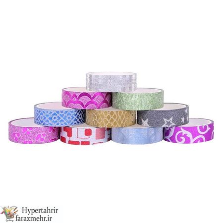 چسب نواری طرحدار پارچه ای