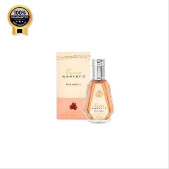 عطر ادکلن زنانه بریس ویکند فراگرنس ورد Fragrance World  اورجینال berries weekend حجم 50 میل
