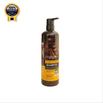 شامپو تقویت کننده و ترمیم کننده مو لایتنس Lightness مدل روغن آرگان اورجینال حجم 900 میلی لیتر