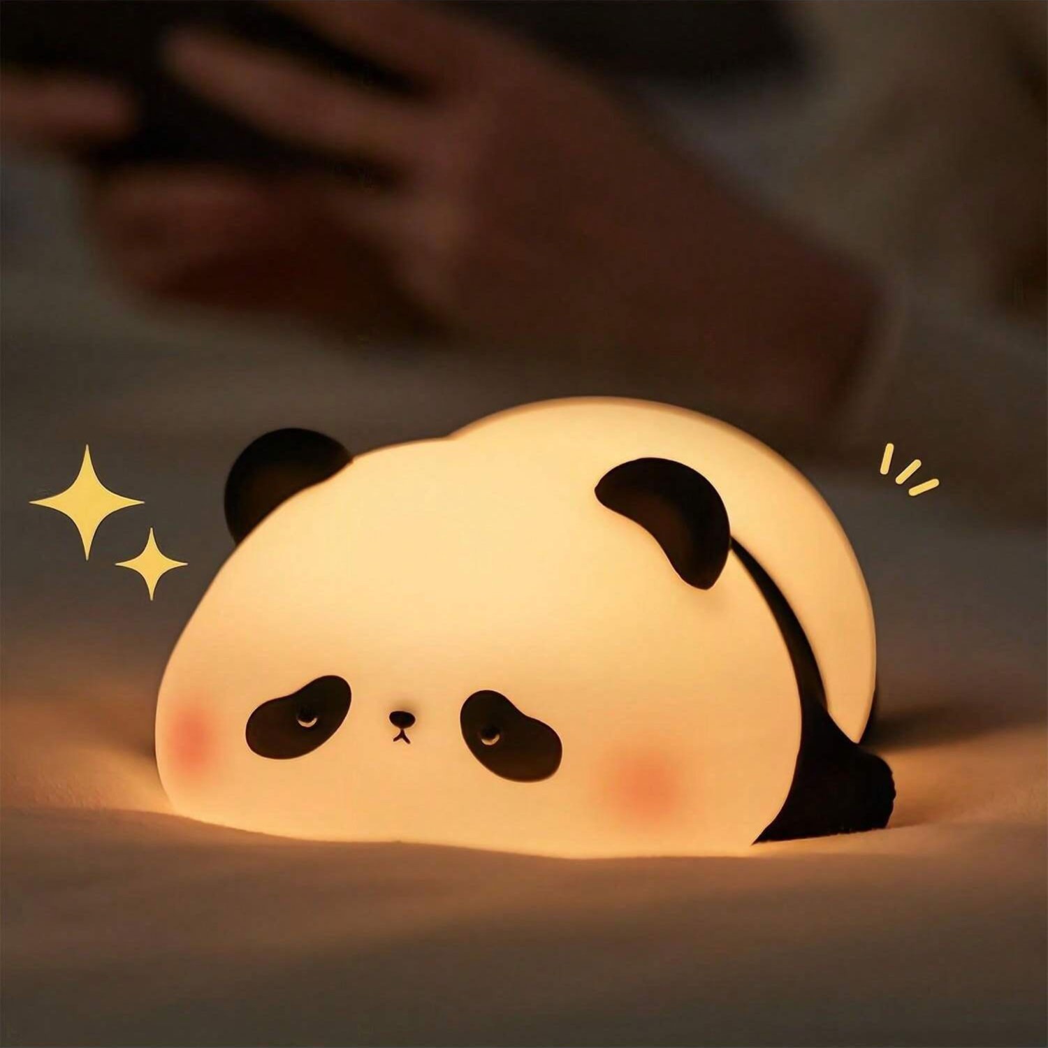 تصویر چراغ خواب رومیزی فانتزی PANDA مدل K-1155 PANDA fantasy table lamp model K-1155