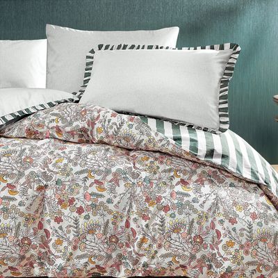 سرویس کاورلحاف دو نفره 4 تکه یاتاش مدل Oliva