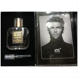 ست کادویی ادکلن مردانه ام کی اورجینال M.k original  رایحه مونت بلنک Mont blanc حجم 50 میل