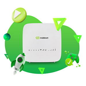 مودم LET مبین نت مدل MN4400 به همراه 300 گیگابایت اینترنت یکساله