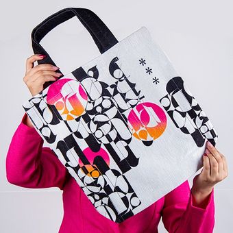 ساک دستی پارچه ای  B0024