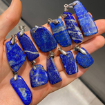 گردنبند سنگ طبیعی لاجورد (سایز: 4)