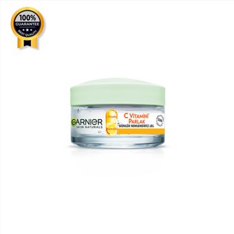 ژل مرطوب کننده گارنیر Garnier اورجینال روزانه ویتامین C حجم 50 میل
