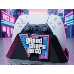 پایه کنترلر PS5 طرح GTA VI – استند گیمینگ دوال‌سنس