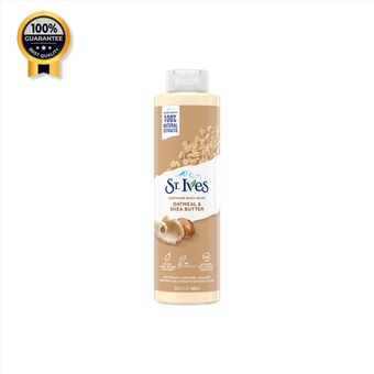 شامپو بدن اسکراب دار سنت ایوز Stives اورجینال جو دوسر و کره شیباتر حجم 650 گرم