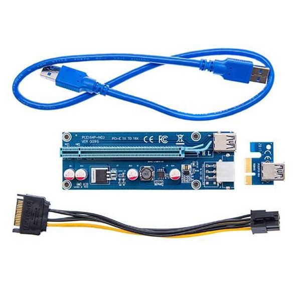رایزر کارت گرافیک تبدیل PCI EXPRESS X1 به X16 مدل 009S