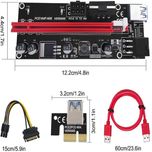 رایزر گرافیک تبدیل PCI EXPRESS X1 به X16 مدل VER009S