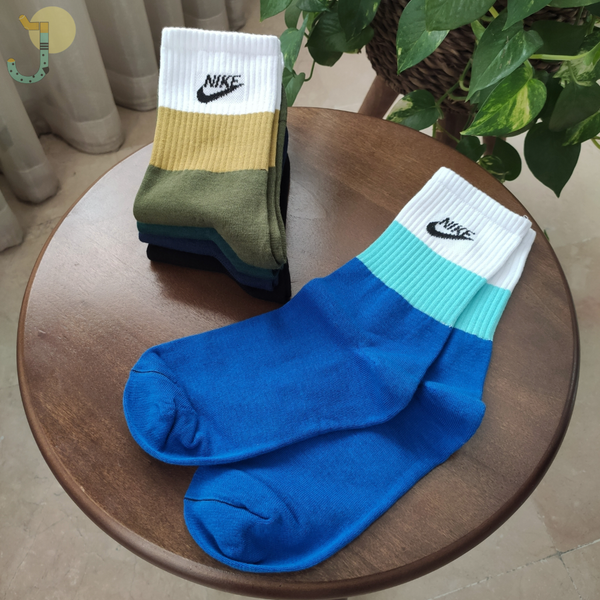 جوراب ساقدار کش انگلیسی یونیسکس طرح نایکی برند دومینو